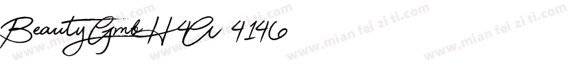 BeautyGmbH4A 4146字体转换